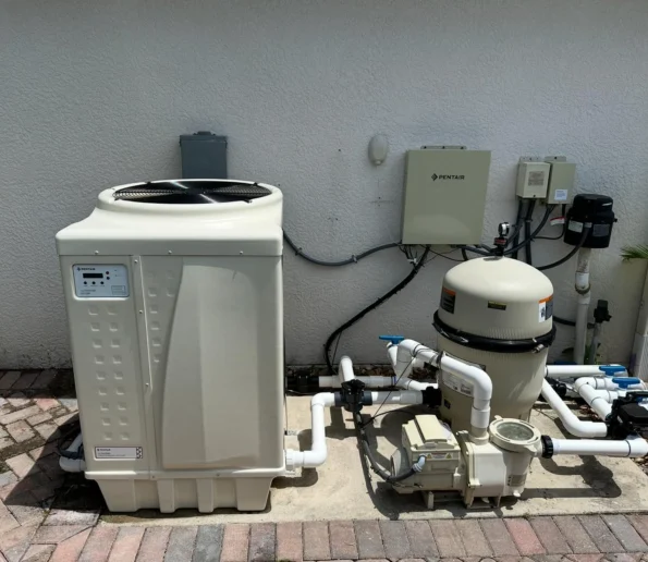 Pool Heater Install