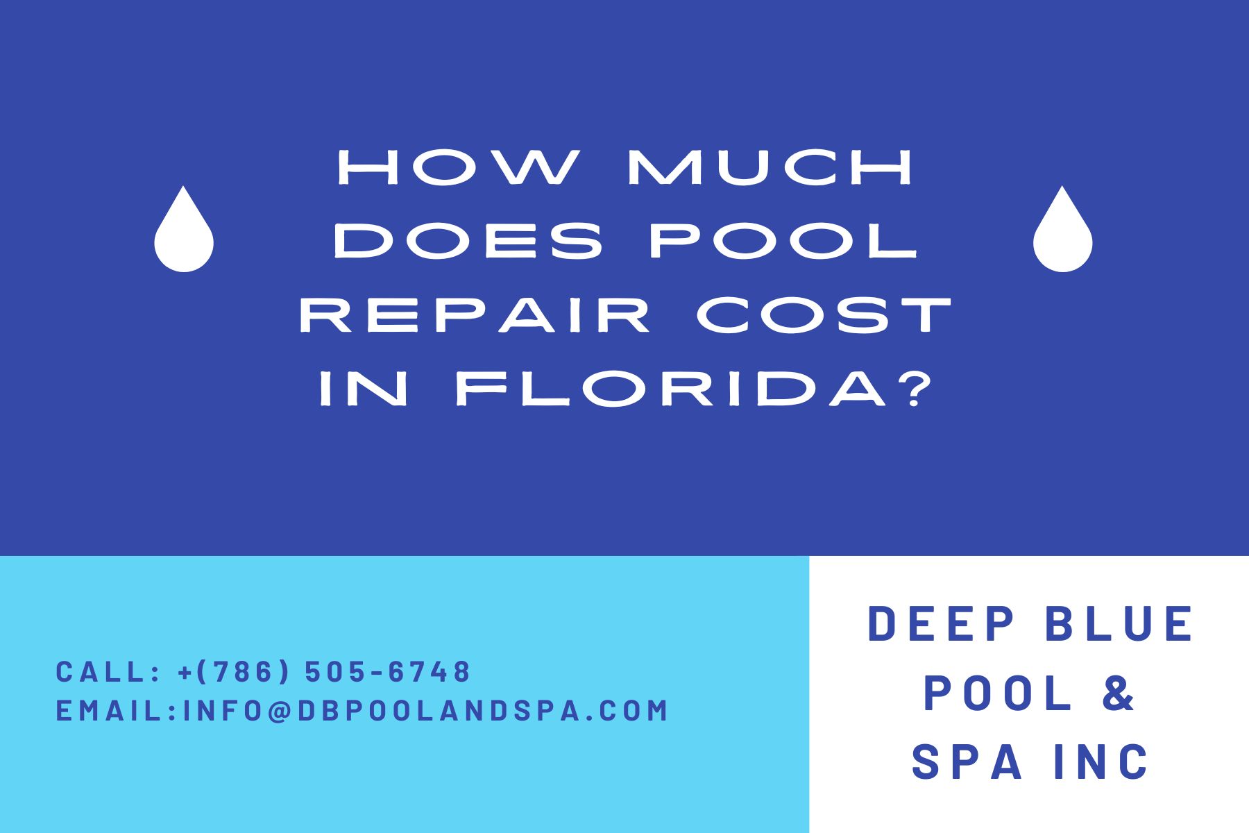 How Much Does Pool Repair Cost in Florida