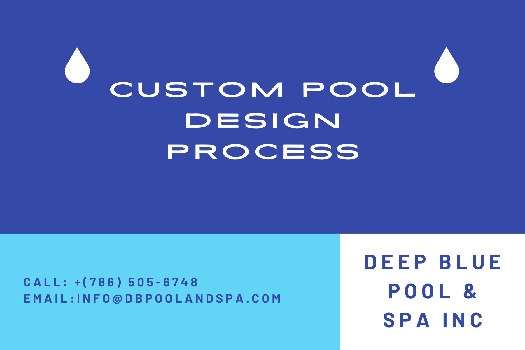 Custom Pool Design Process By Deep Blue Pool And Spa