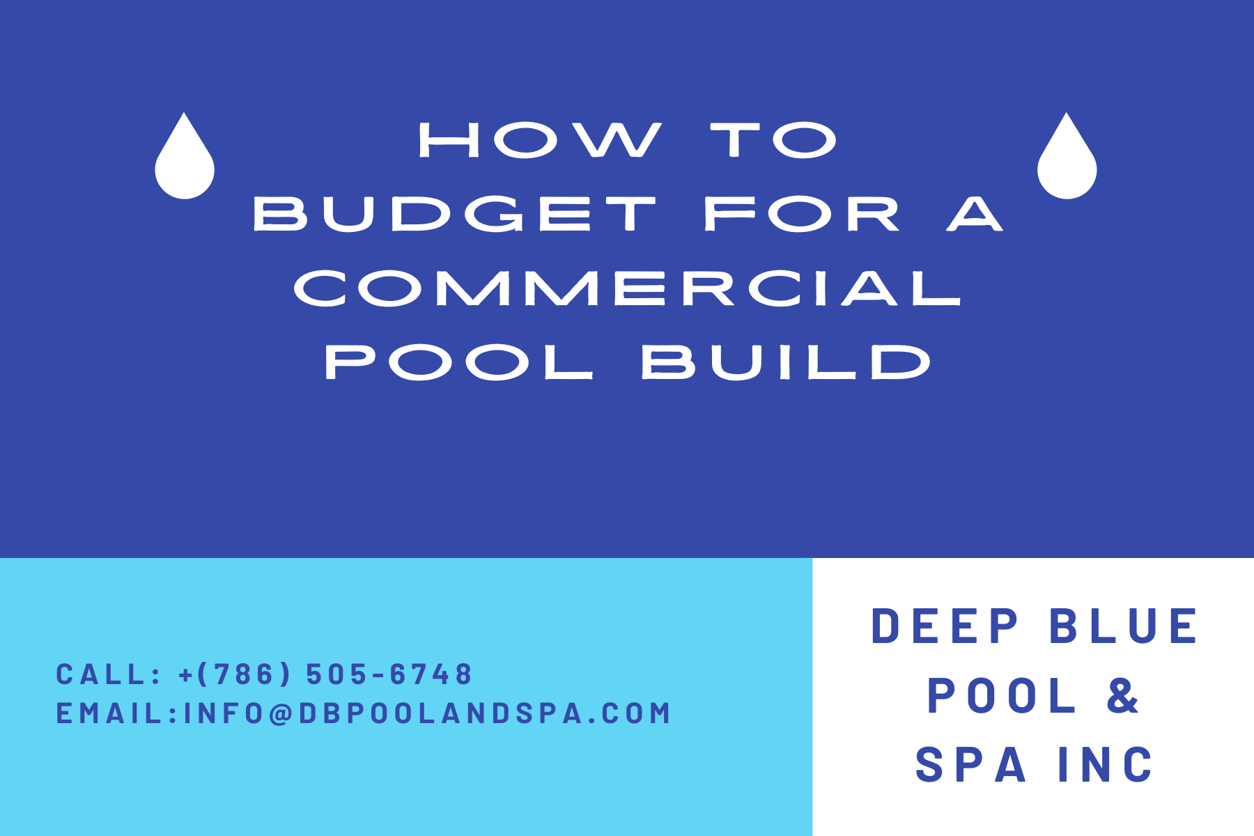 Commercial Pool Build