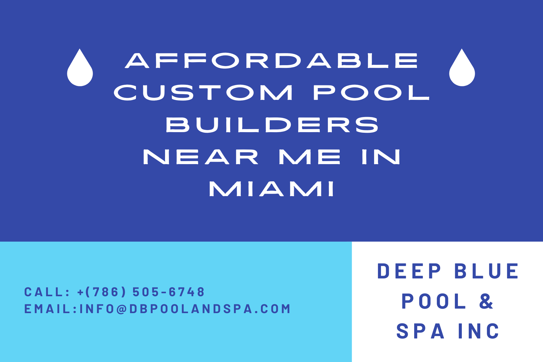Affordable Custom Pool Builders