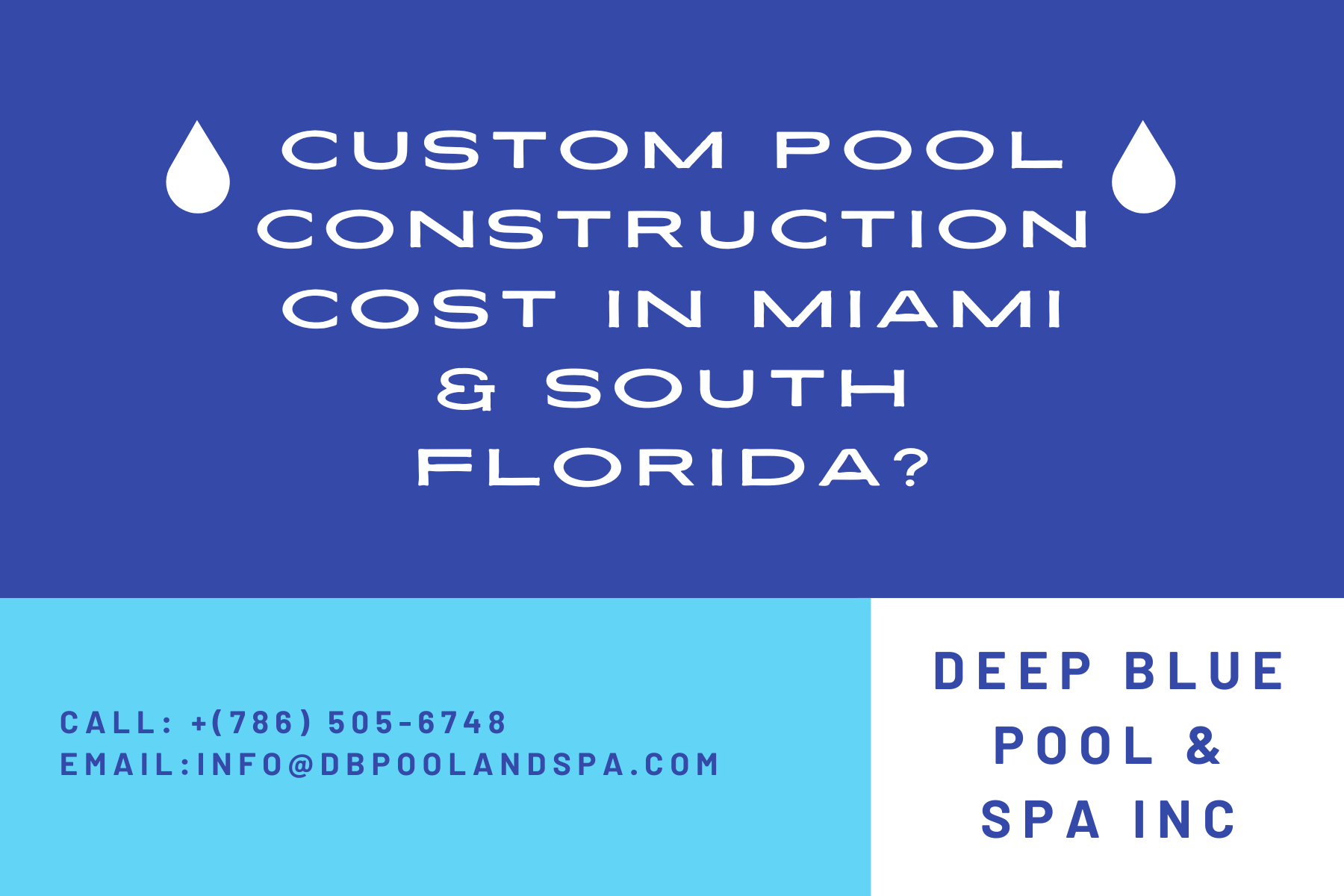 Custom Pool Construction Cost
