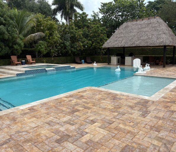 residential pools Create by Db pool and Spa Inc in Miami