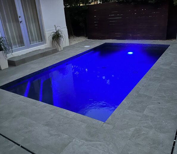 Pool Light features Create by Db pool and Spa Inc in Miami