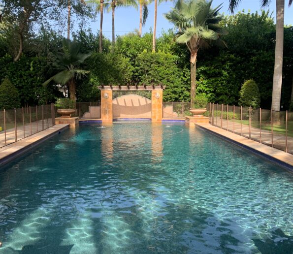 after new pool construction photo from DB pool and spa inc from Miami Fl
