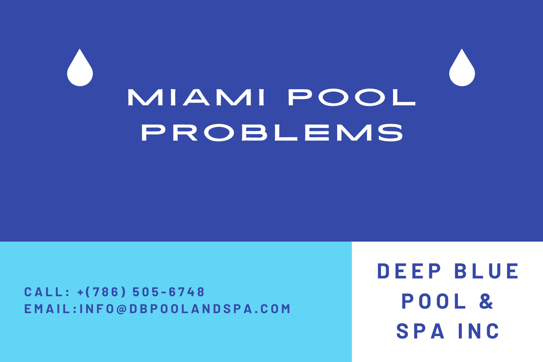 Miami Pool Problems