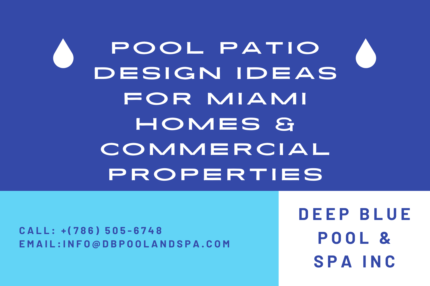 Pool Patio Design Ideas for Miami Homes
