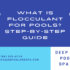 What Is Flocculant for Pools 70x70
