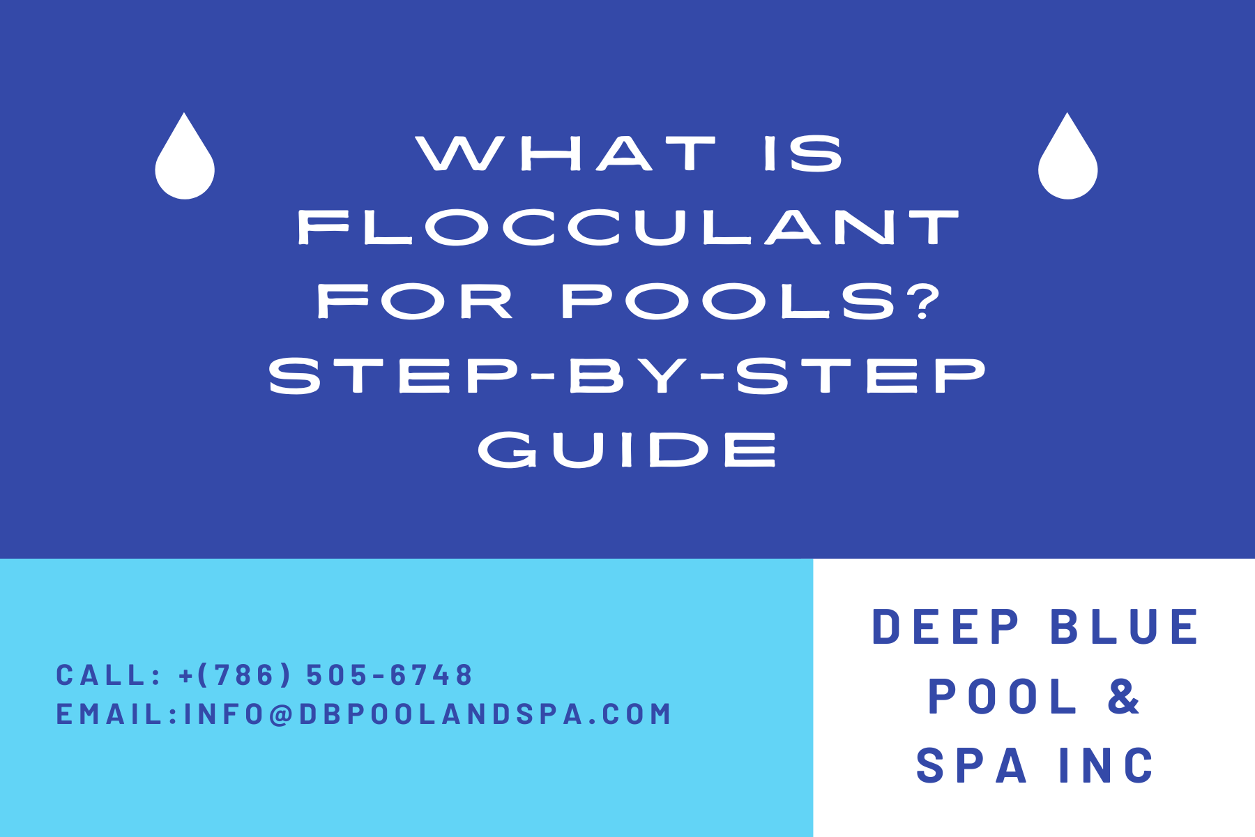 What Is Flocculant for Pools