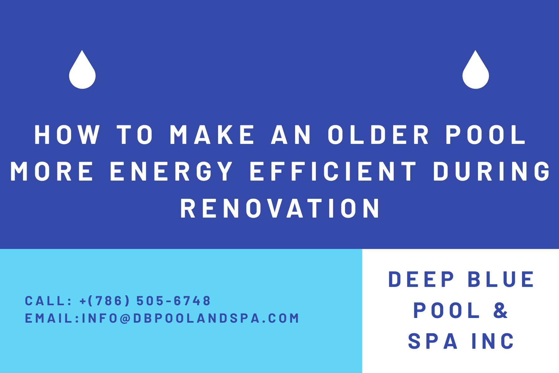 How to Make an Older Pool More Energy Efficient During Renovation