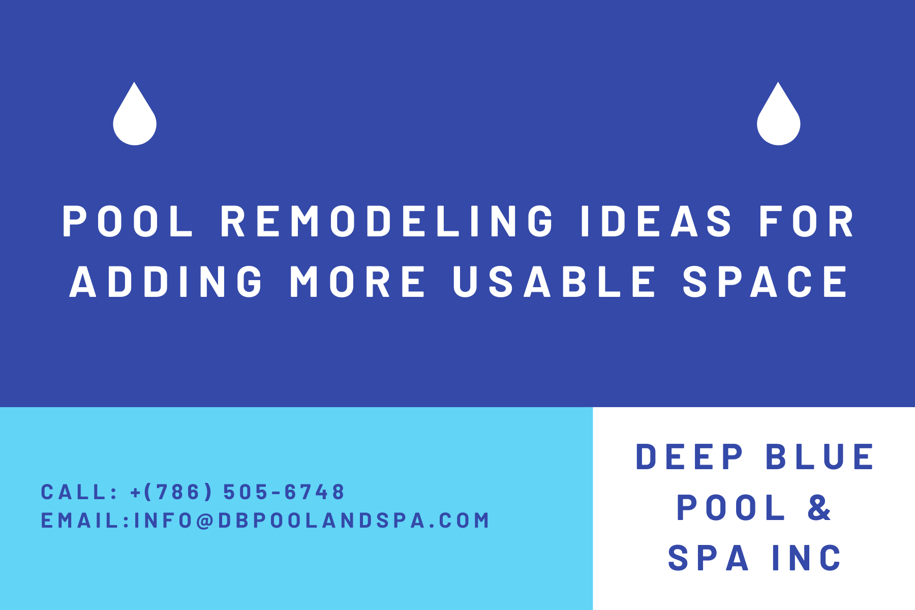 Pool Remodeling Ideas for Adding More Usable Space