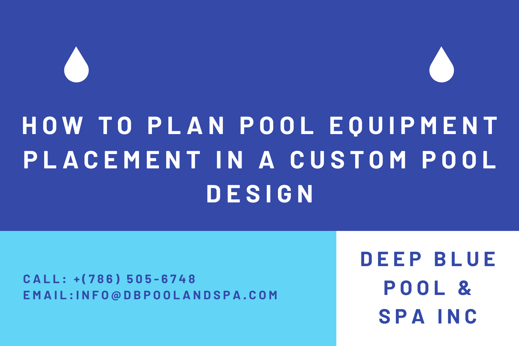 How to Plan Pool Equipment Placement in a Custom Pool Design