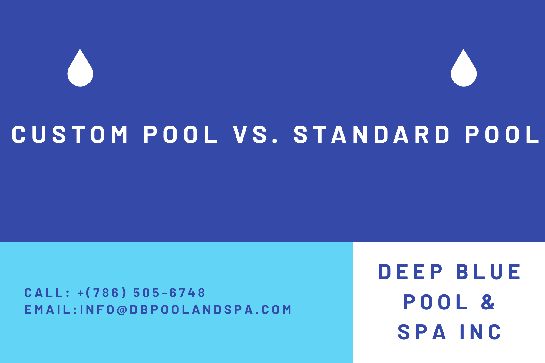 Custom Pool vs. Standard Pool