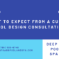 What to Expect From a Custom Pool Design Consultation