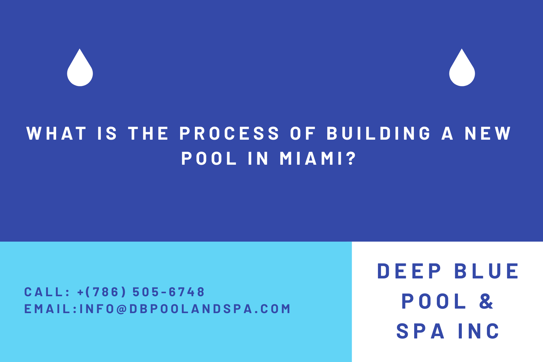 What Is the Process of Building a New Pool in Miami?