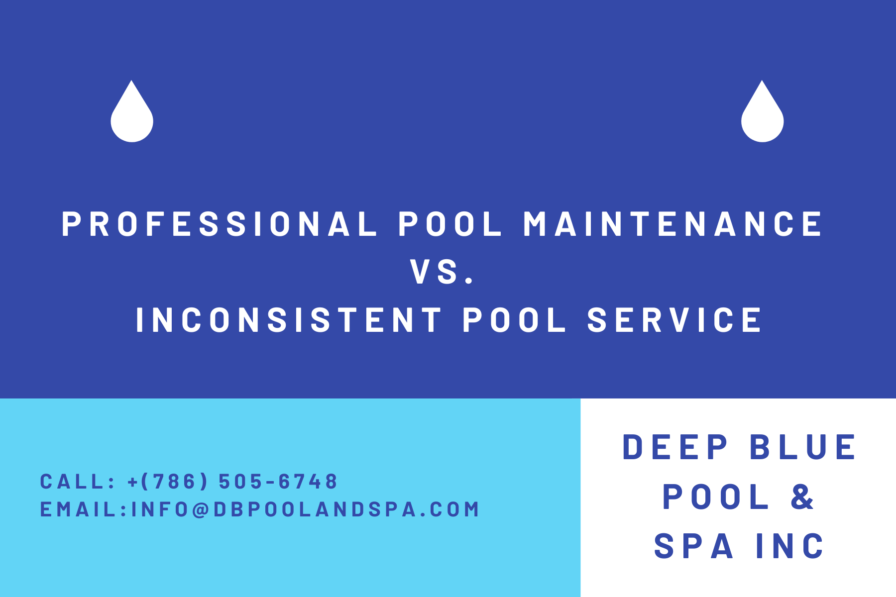 Professional Pool Maintenance vs. Inconsistent Pool Service