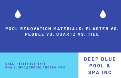 Pool Renovation Materials: Plaster vs. Pebble vs. Quartz vs. Tile