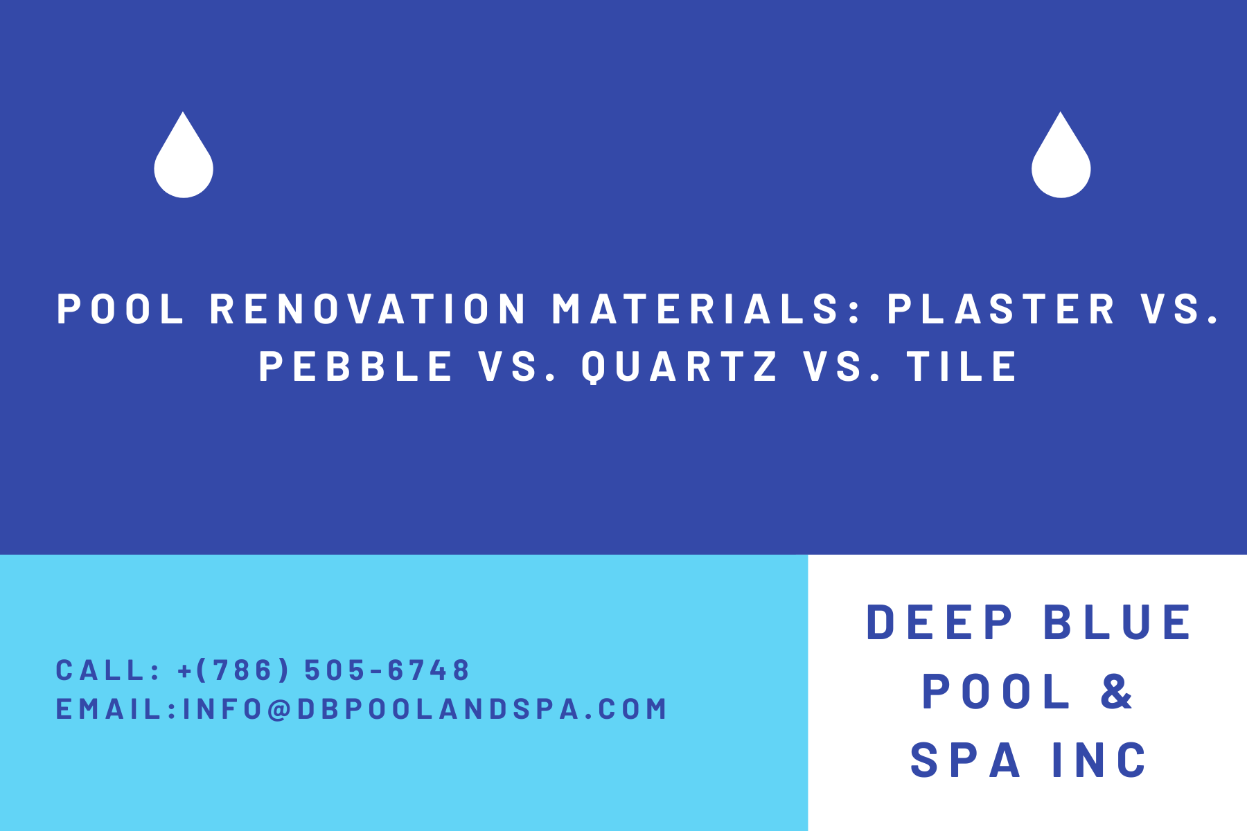 Pool Renovation Materials: Plaster vs. Pebble vs. Quartz vs. Tile