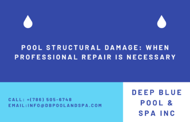 Pool Structural Damage: When Professional Repair Is Necessary