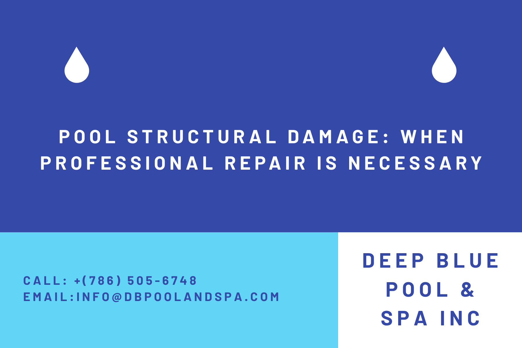 Pool Structural Damage: When Professional Repair Is Necessary