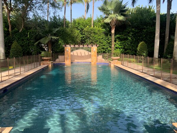 New pool construction by Deep Blue Pool & Spa Inc in Miami, FL