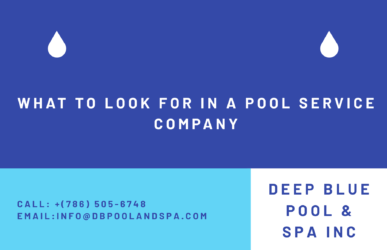 what to look for in a pool service company