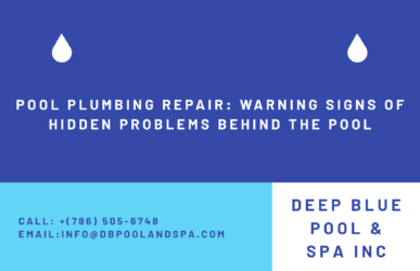 Pool Plumbing Repair: Warning Signs of Hidden Problems Behind the Pool