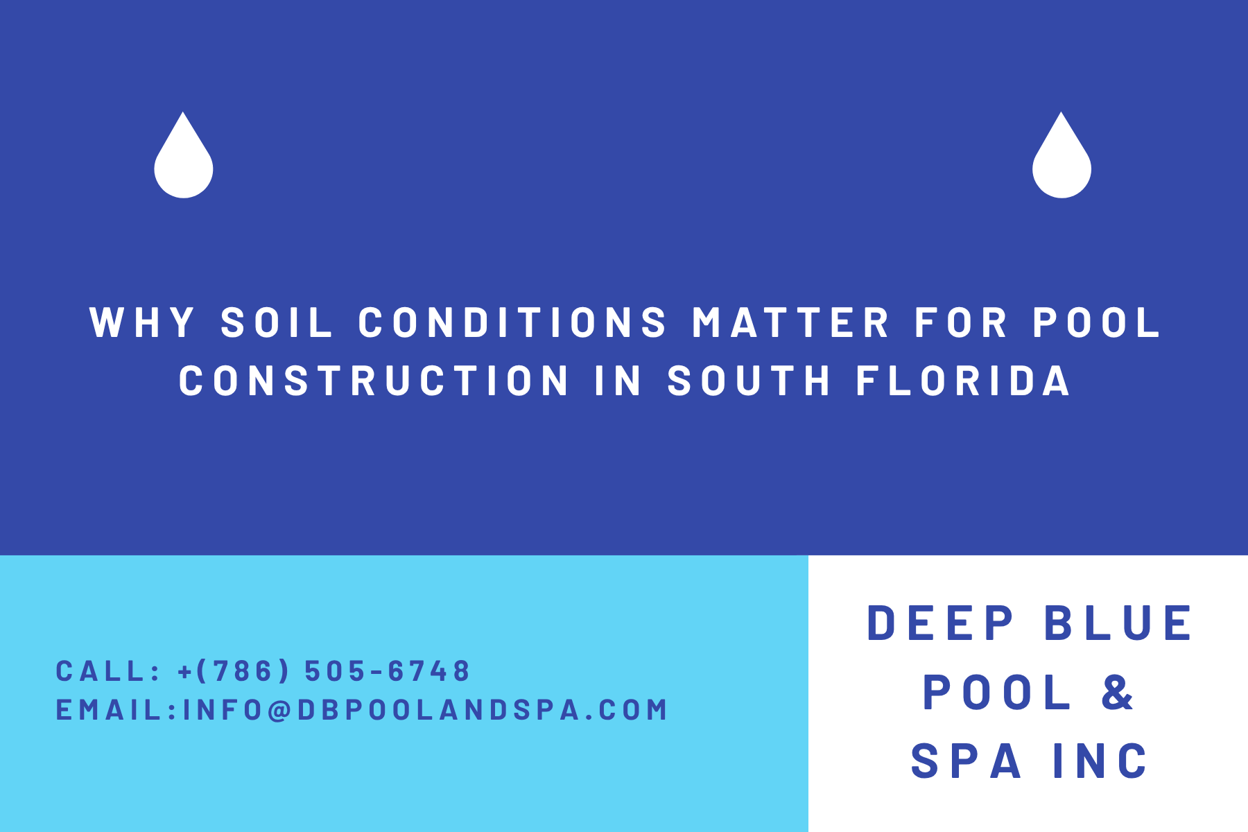Why Soil Conditions Matter for Pool Construction in South Florida