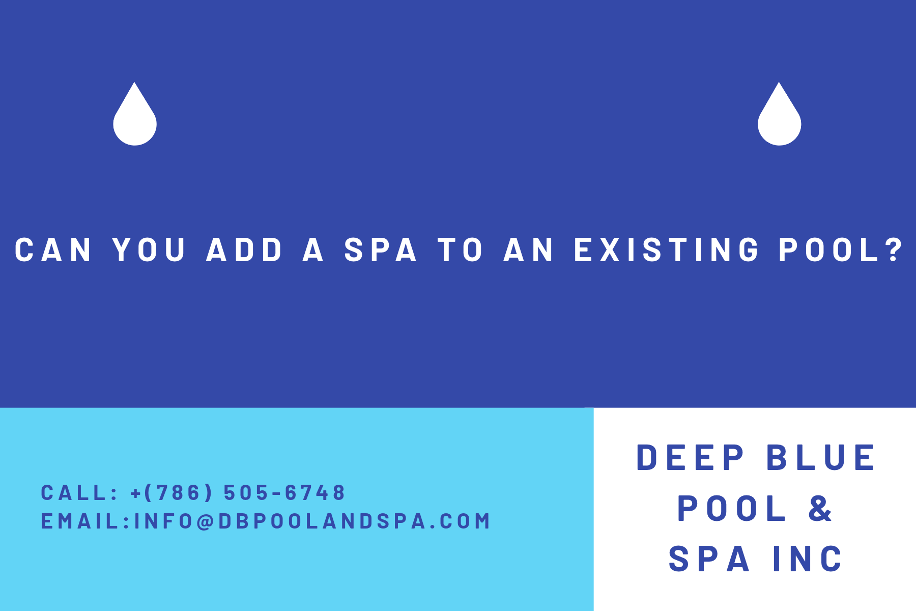 Can You Add a Spa to an Existing Pool?