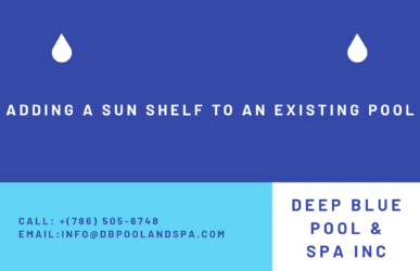 Adding a Sun Shelf to an Existing Pool